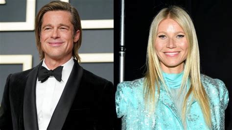 Brad Pitt e Gwyneth Paltrow conversam sobre o